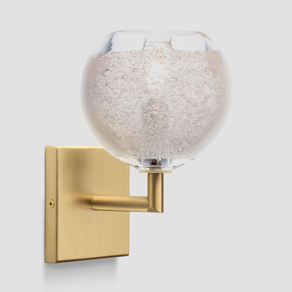 Thumbnail: Round Bubble Elbow Sconce
