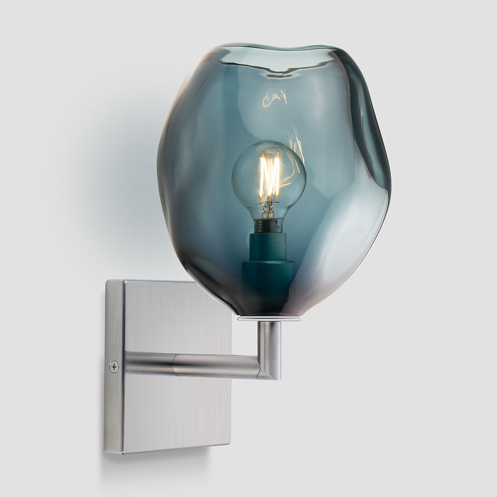 Thumbnail: Wabi Sconce - Steel Blue