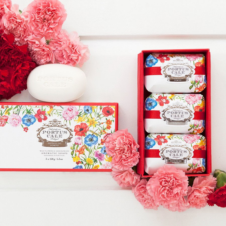 Ensemble de savon de jardin Portus Cale Blooming