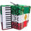 Thumbnail: 2512 Accordion - Red/White/Green