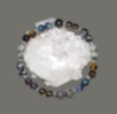 Anxiety Relief - Neutral Colours - Gemstone Bracelet