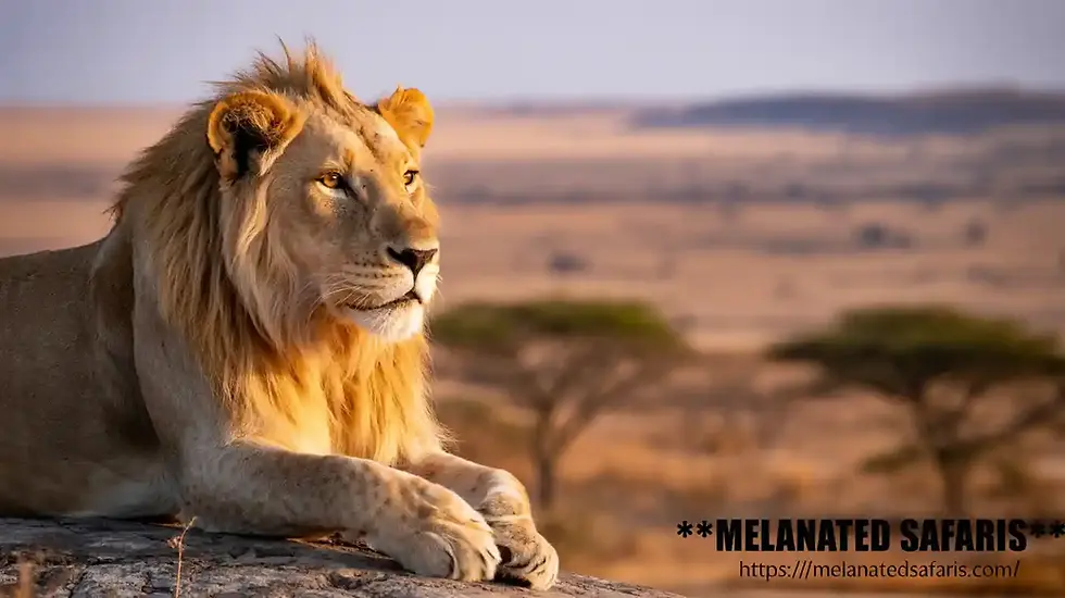 Melanated Safaris Wild Tanzania Journey