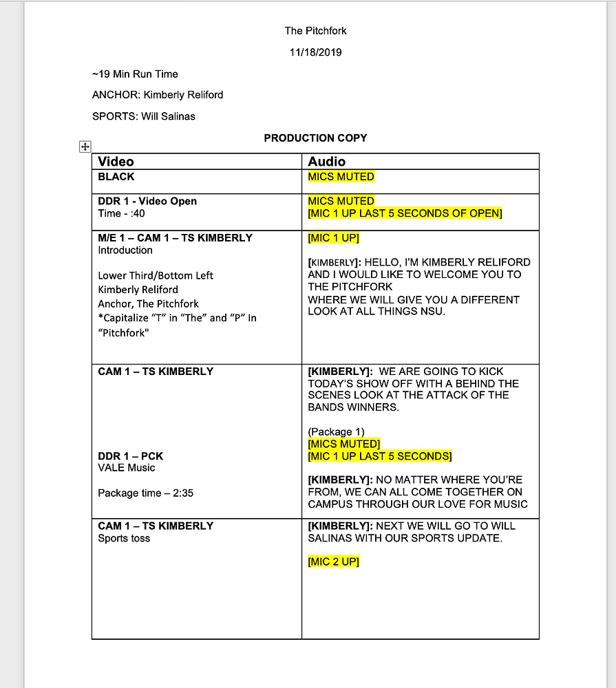 The Pitchfork Script