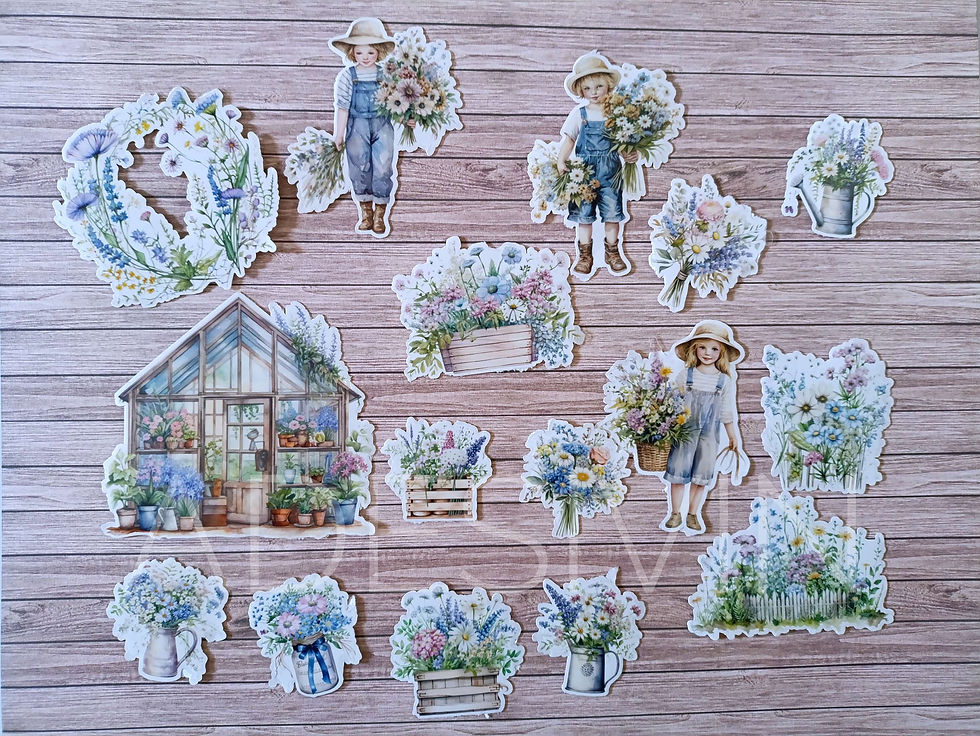 Miniatura: P01 - Adesivin Pack Flores do Campo