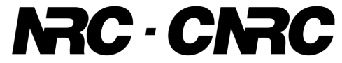 NRC CNRC logo displayed in black 