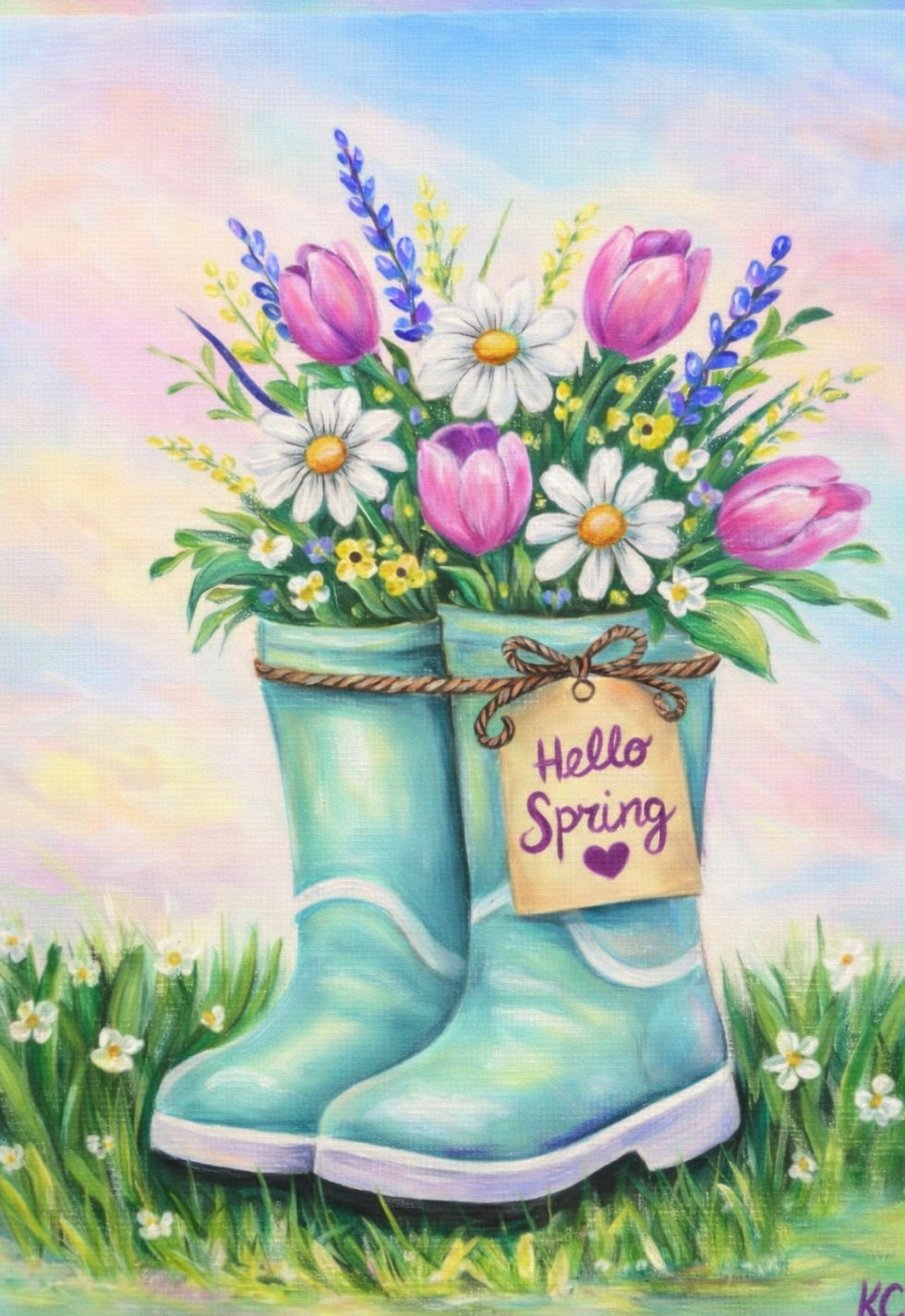 Think Spring Paint Party