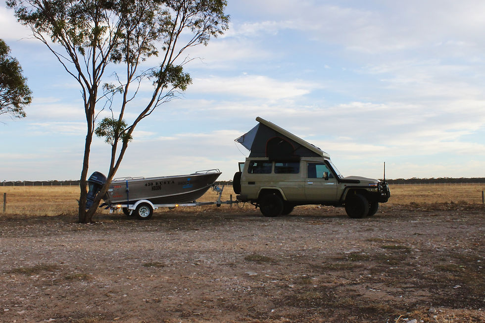Tailem Bend local footy field.