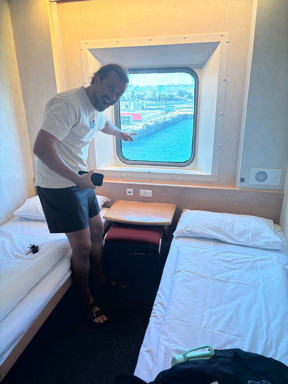 Rein’s first cruise!