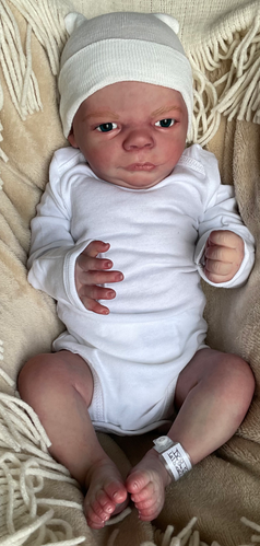 BEAUTIFUL REALBORN REBORN Charles Awake K-561 Karen's Creations