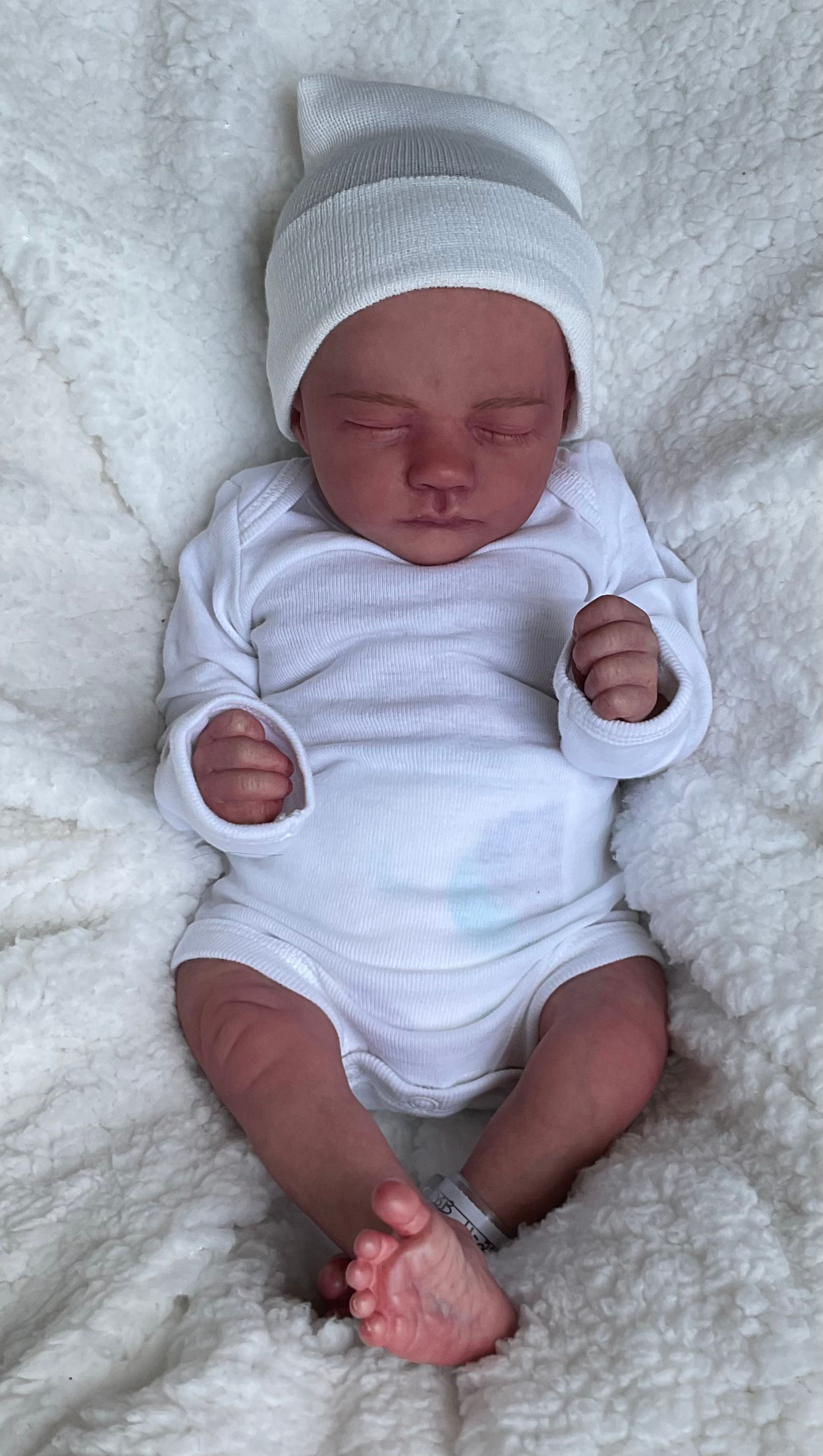 BEAUTIFUL REALBORN REBORN Ashley Asleep K-610 Karen’s Creations