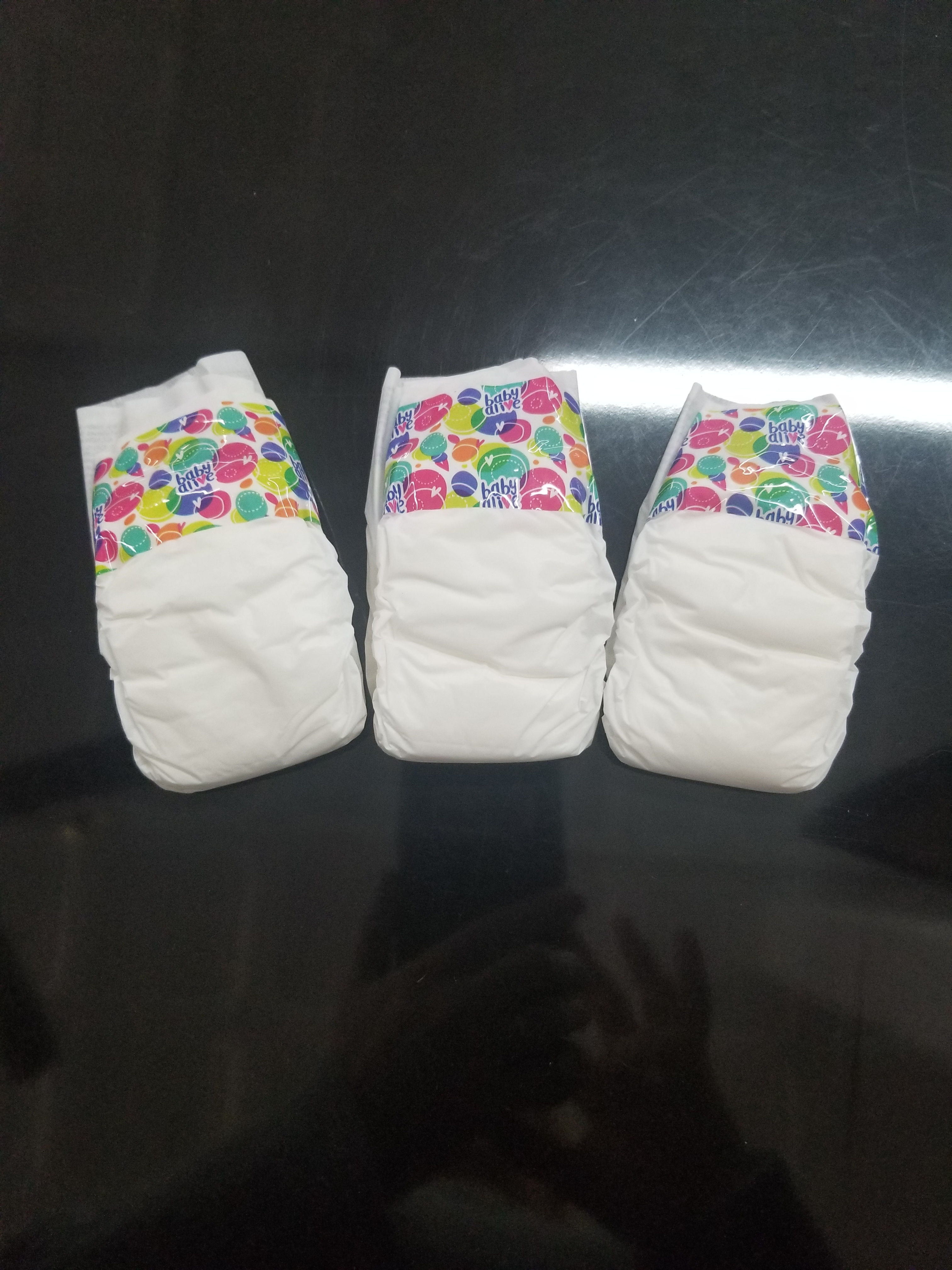 3 Micro Preemie sz Diapers #51