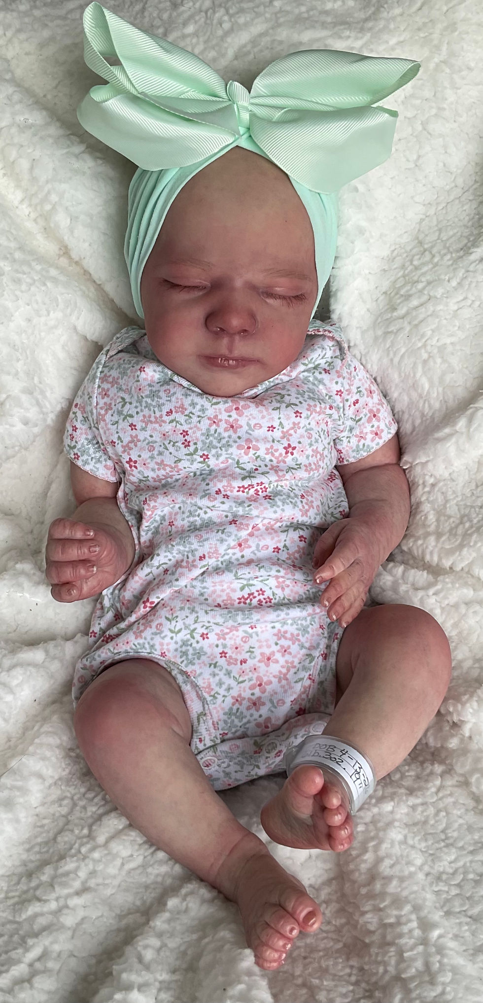 Thumbnail: REALBORN  REBORN Rebekah Asleep  K-622 Karen’s Creations 