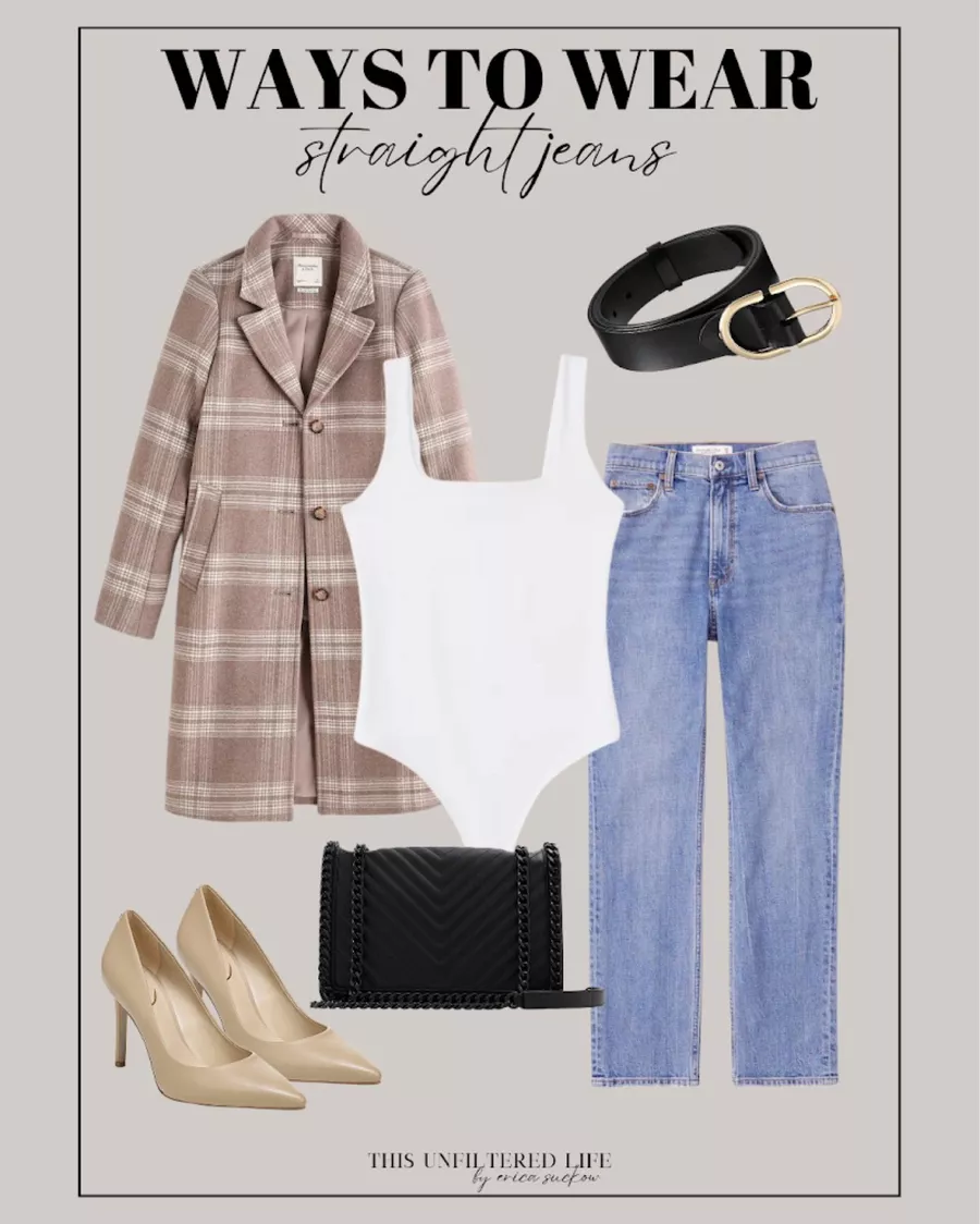 how to style straight leg jeans abercrombie and fitch