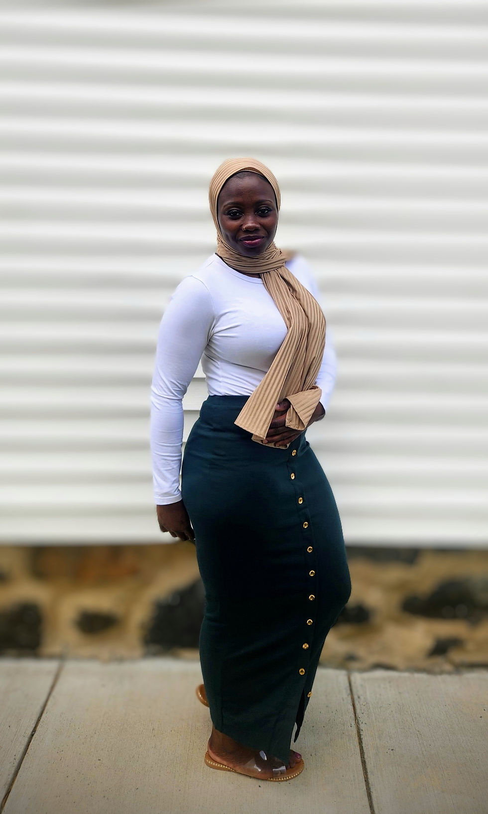 Hunter Green Zara Skirt