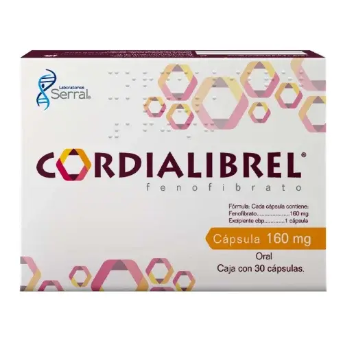 CORDIALIBREL 160MG CAP C/30 *SRR*
