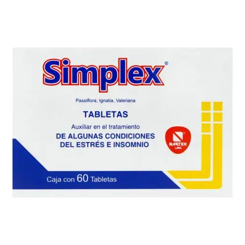SIMPLEX PASSIFLORA TABS C/60
