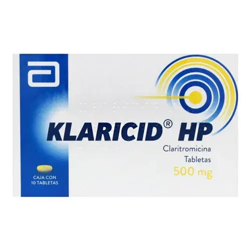 KLARICID- HP 500 MG C/10 TABS