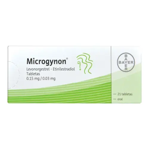 MICROGYNON 0.15 / 0.03MG C/21 TABS