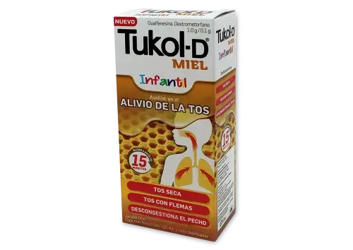 TUKOL-D JBE MIEL INF 120 ML