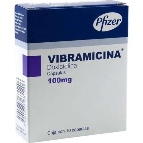 VIBRAMICINA 100 MG 10 CAP
