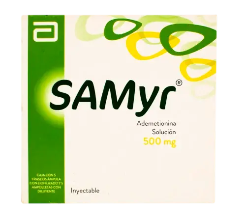 SAMYR 500MG C/5 FCO.AMP.