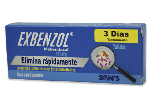 EXBENZOL 100MG. TAB. C/6 *QSO*OF