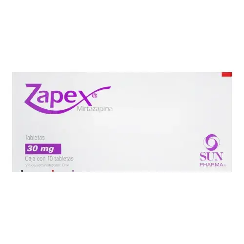 ZAPEX 30MG CAJA C/10 TAB