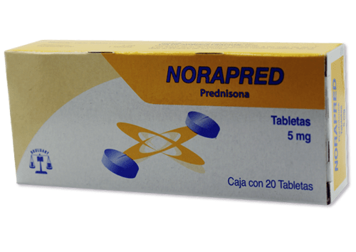 IV NORAPRED 5 MG TAB C/20