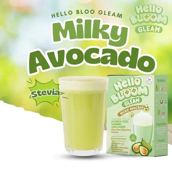 Thumbnail: Hello Bloom Collagen Avocado Collagen Drink (10 x18g)