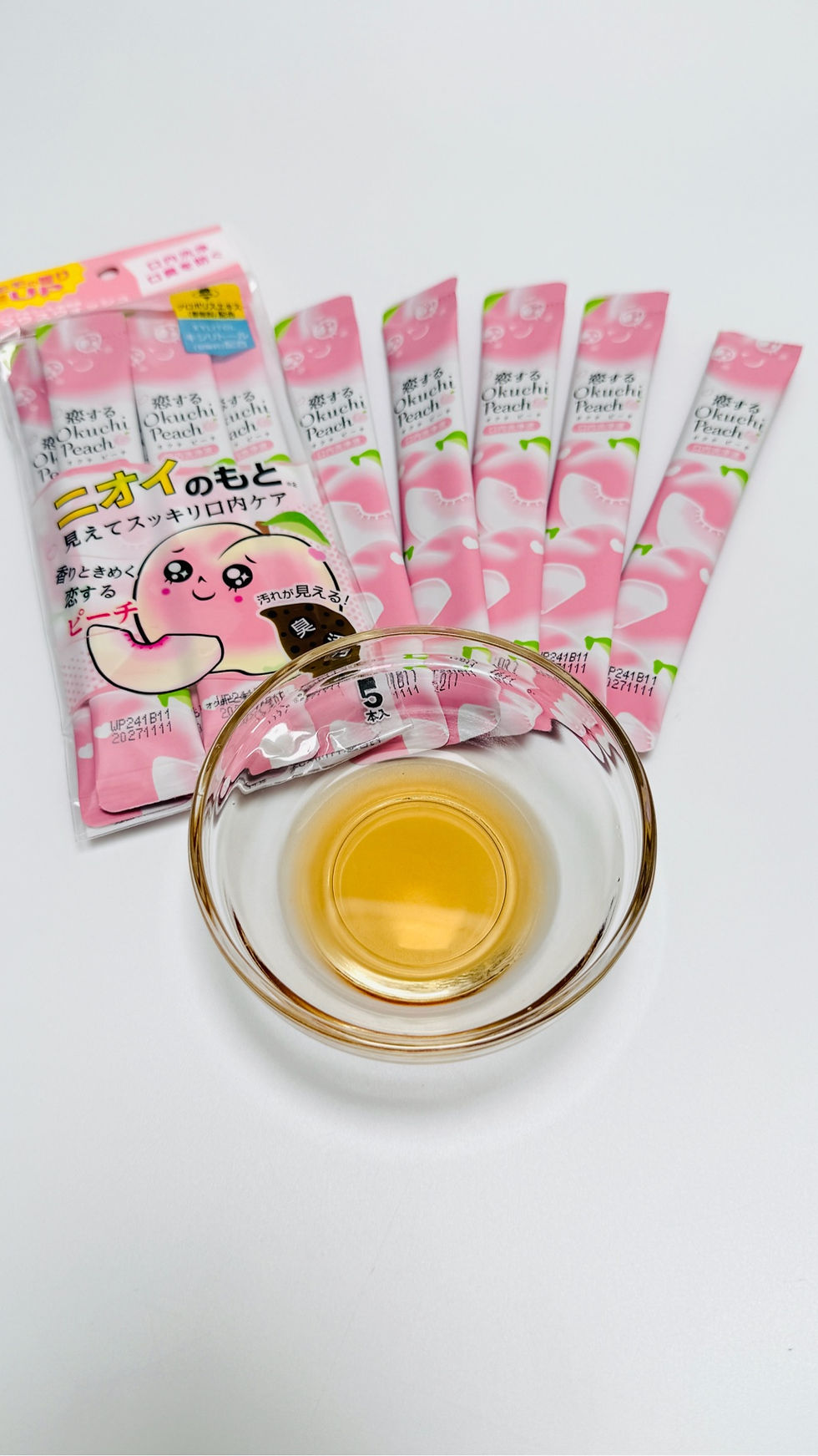Thumbnail: Okuchi Instant Mouth Wash Peach 55g