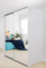 small built in wardrobe ideas with mirror sliding wardrobe doors