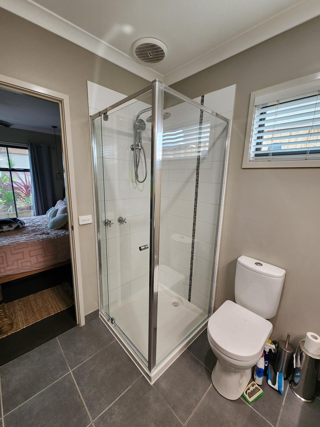 DIY shower screen installation Melbourne semi frameless