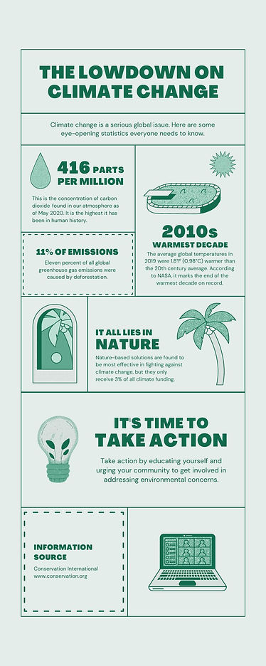 Green Lined Climate Change Environment Infographic .jpg