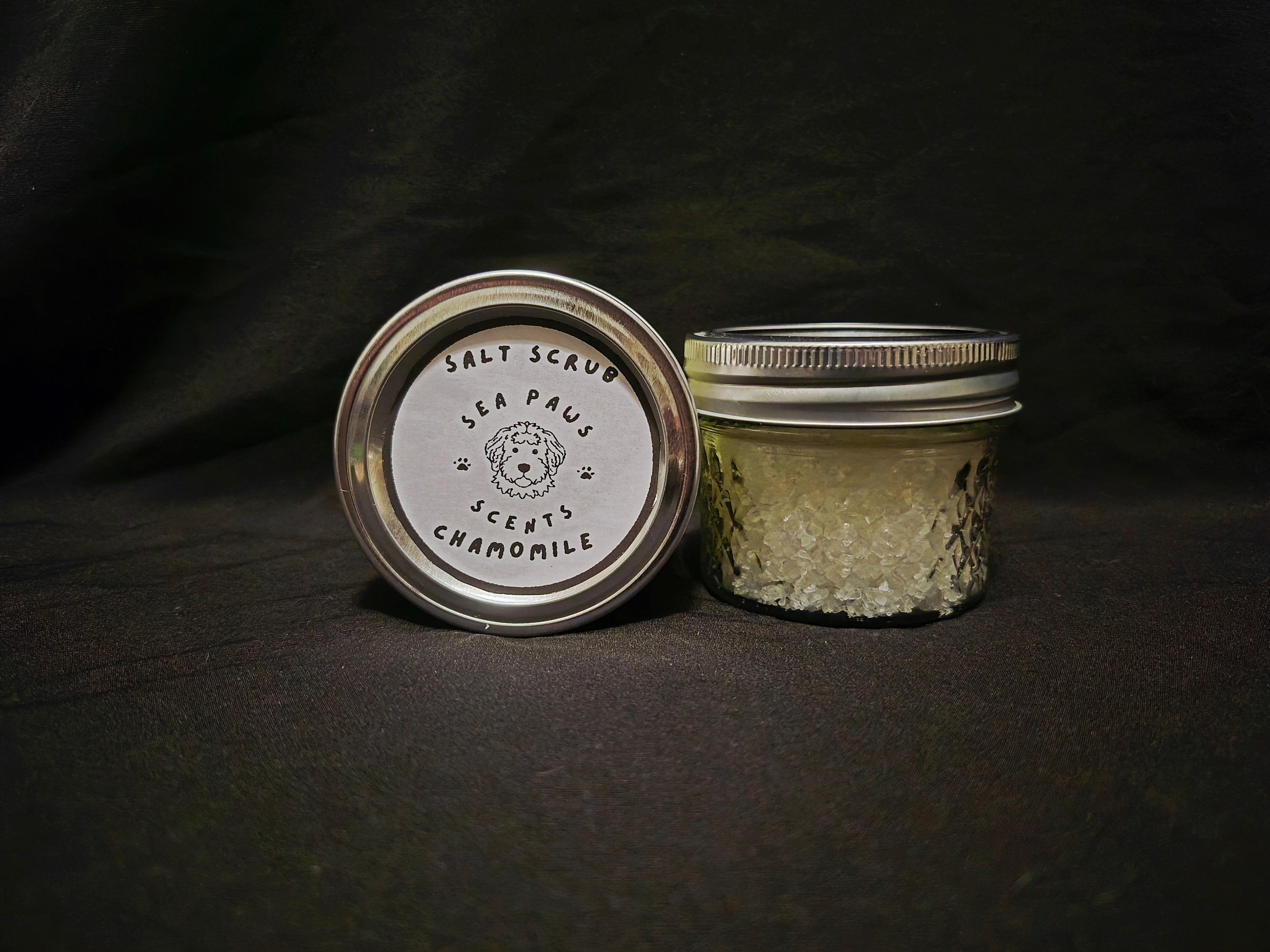 Chamomile Salt Scrub