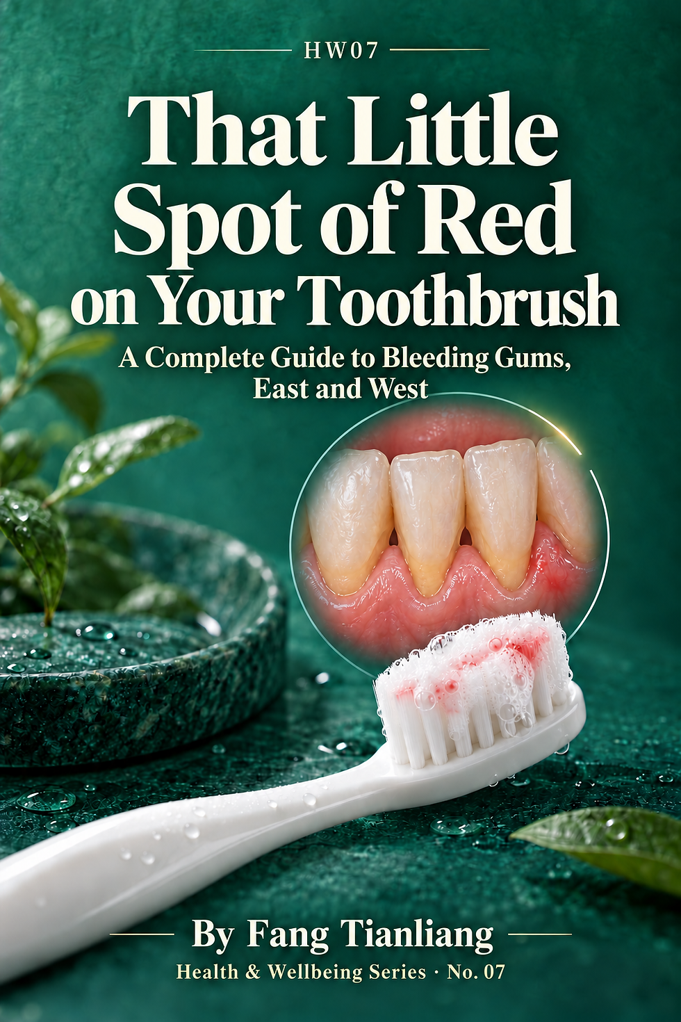 book cover of A Little Streak of Red — A Complete Guide to Bleeding Gums, East and West