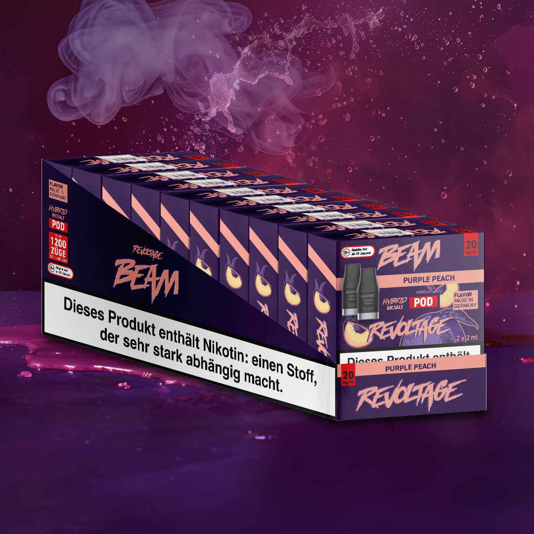 Purple Peach 10er Beam Pod Box
