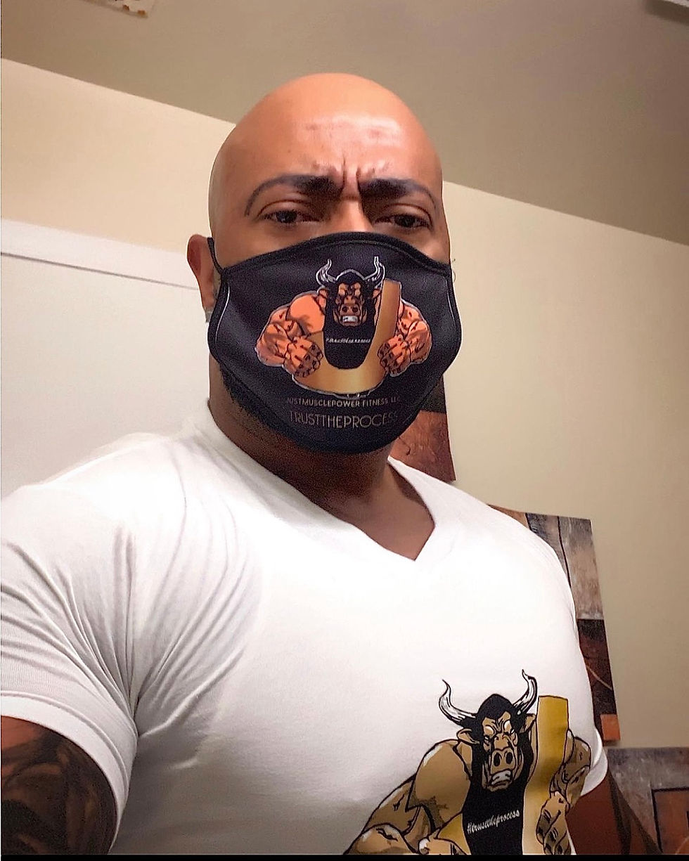Thumbnail: JustMusclePower Fitness Facemasks