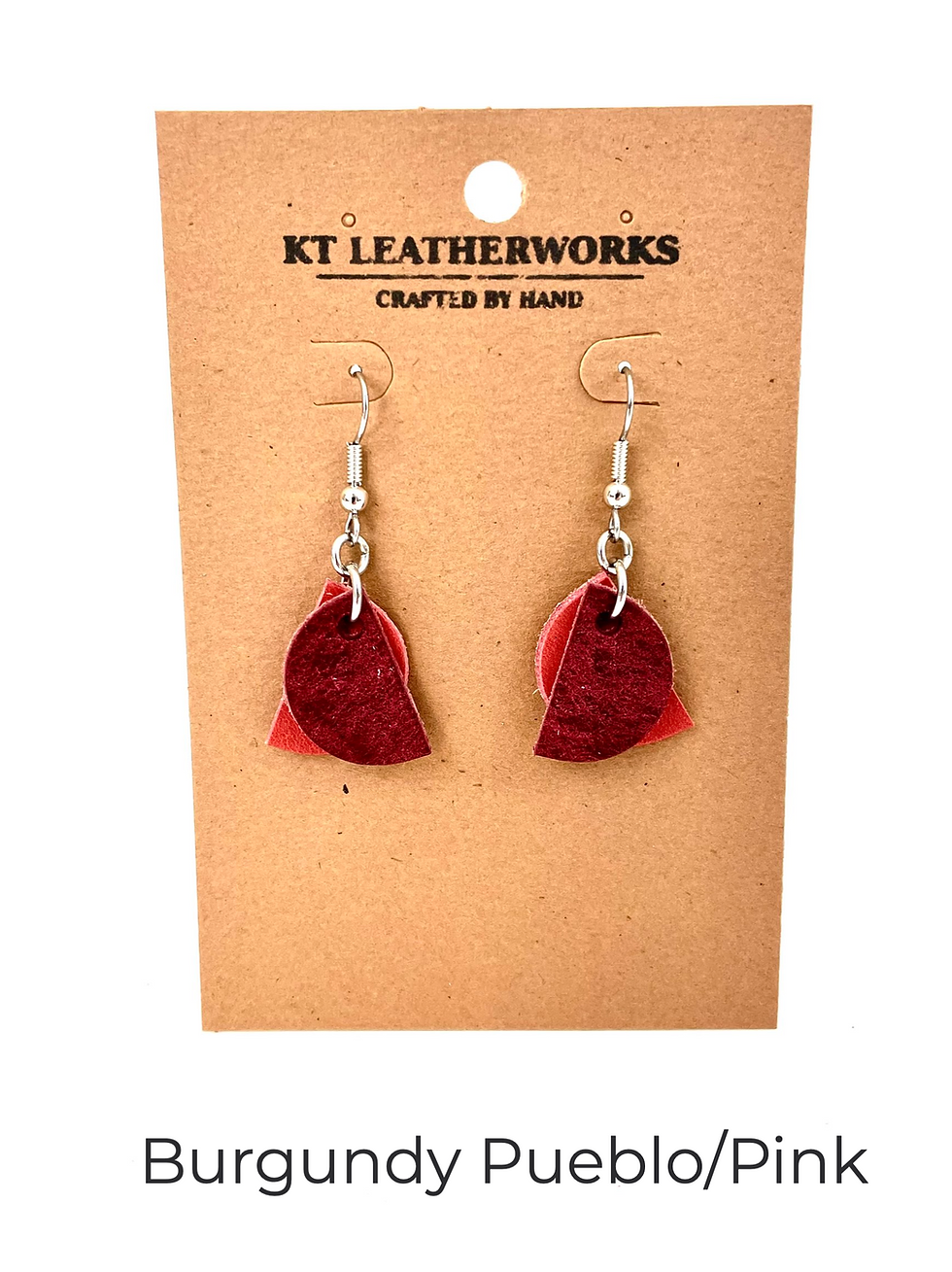 Thumbnail: Beaverhead Leather Earrings