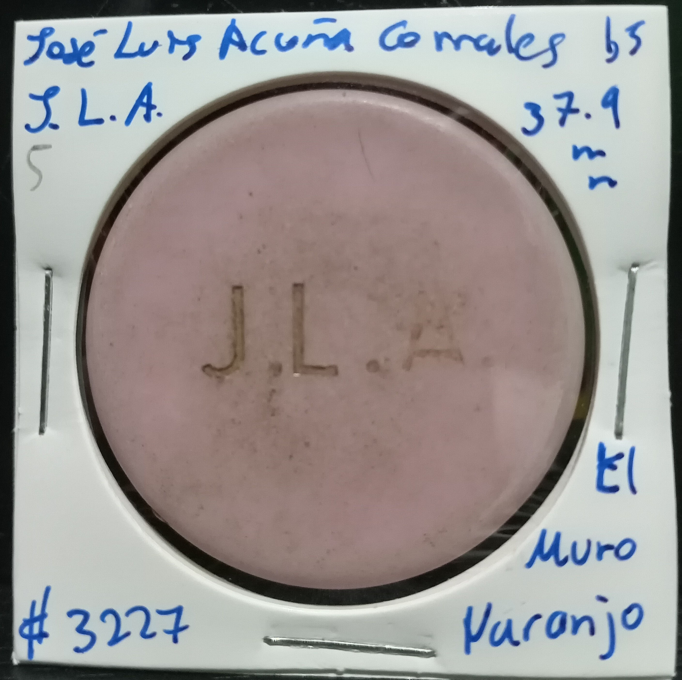 Costa Rica  Boleto de café José Luis Acuña Corrales