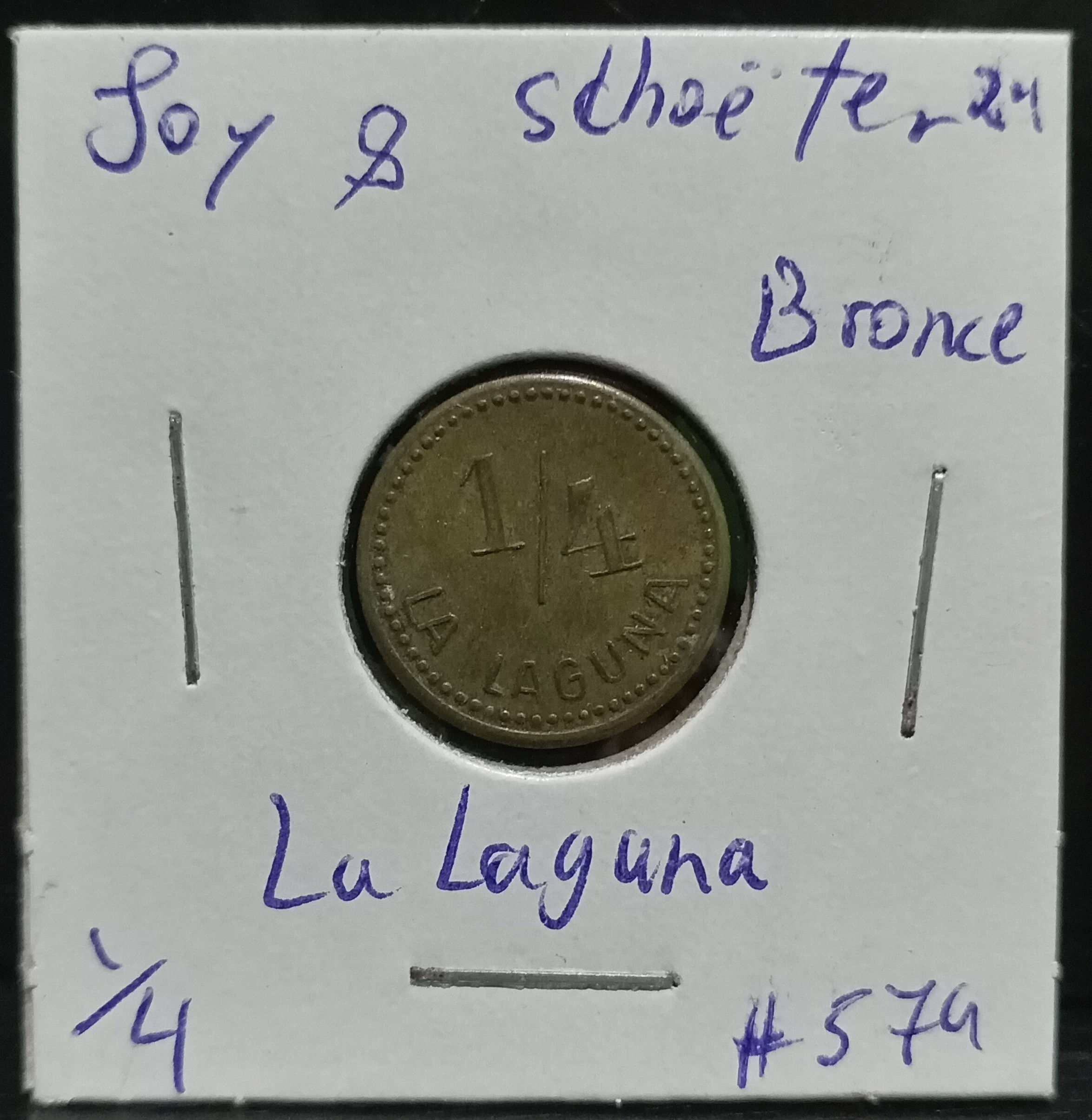 Costa Rica Boletos de café Joy & Schoeter La Laguna