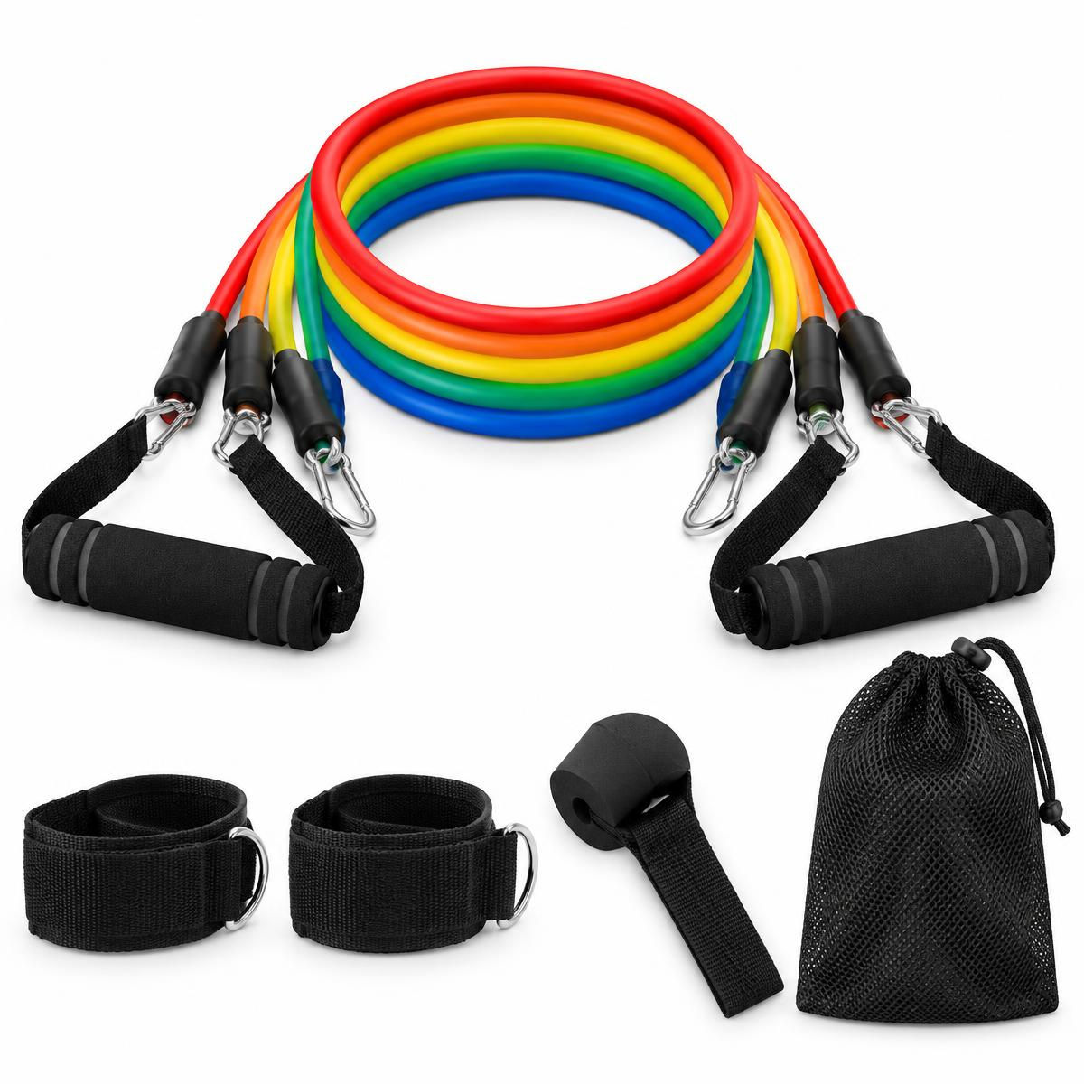 Layered-Latex Resistance Band Set