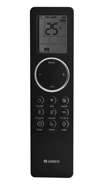 Thumbnail: GREE AIRY NORDIC 35 Svart A+++ LUFTVÄRMEPUMP