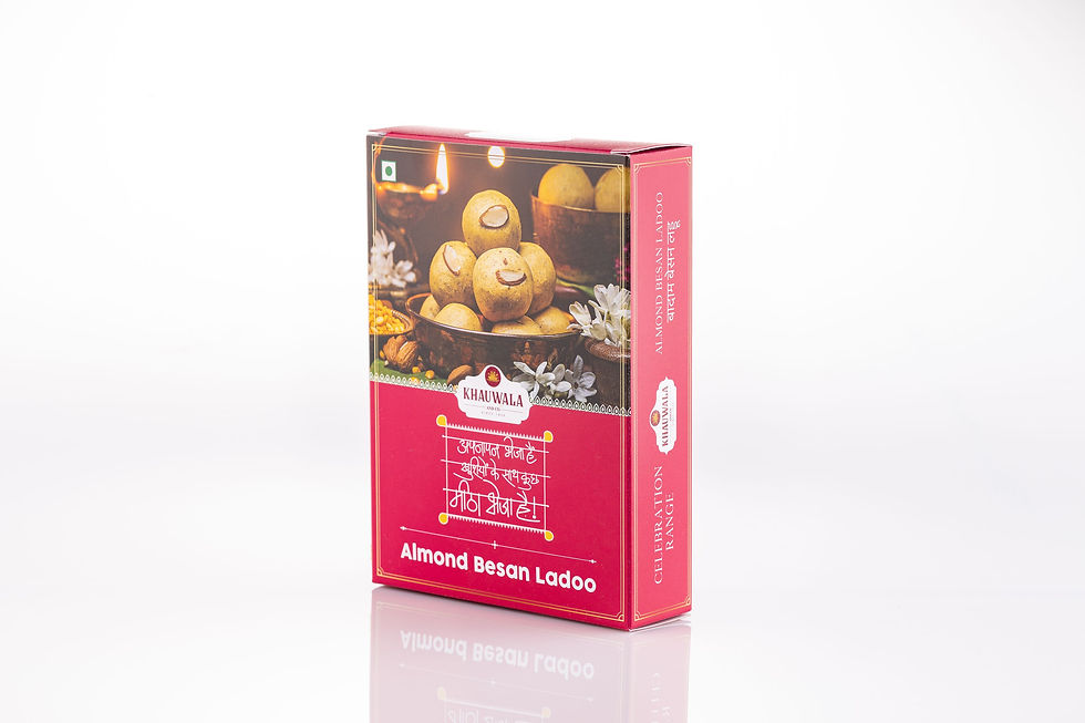 Thumbnail: Almond Besan Ladoo
