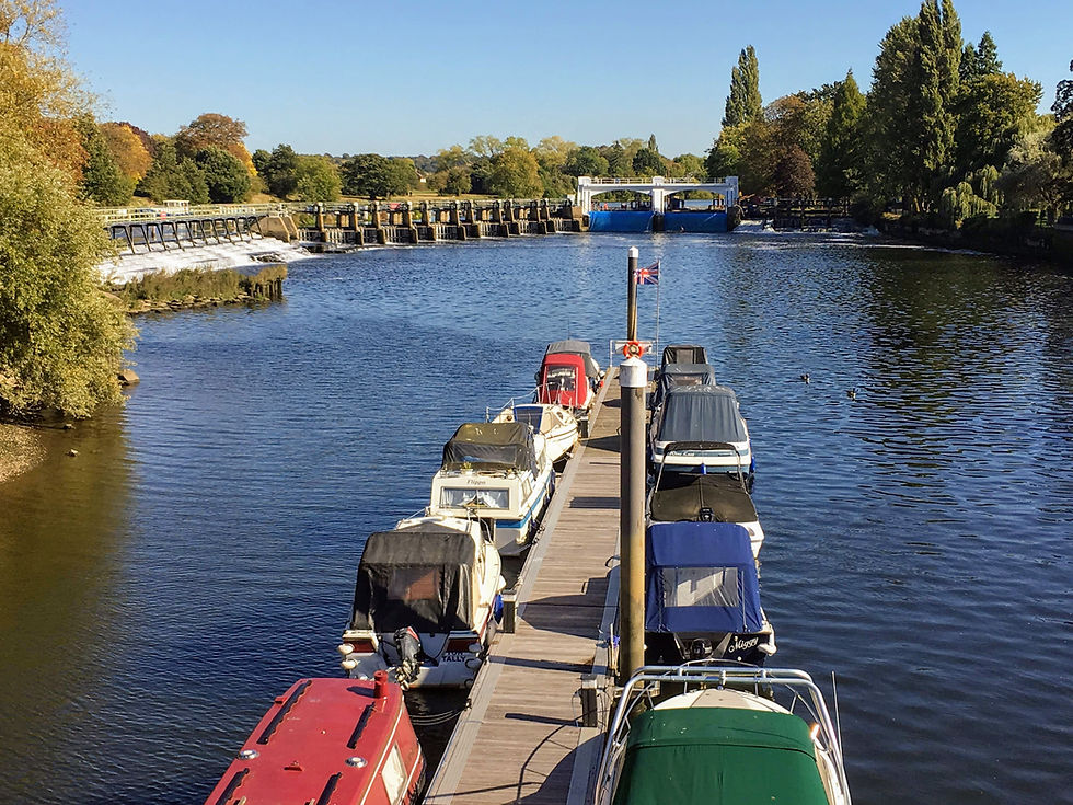 River Thames UK Teddington