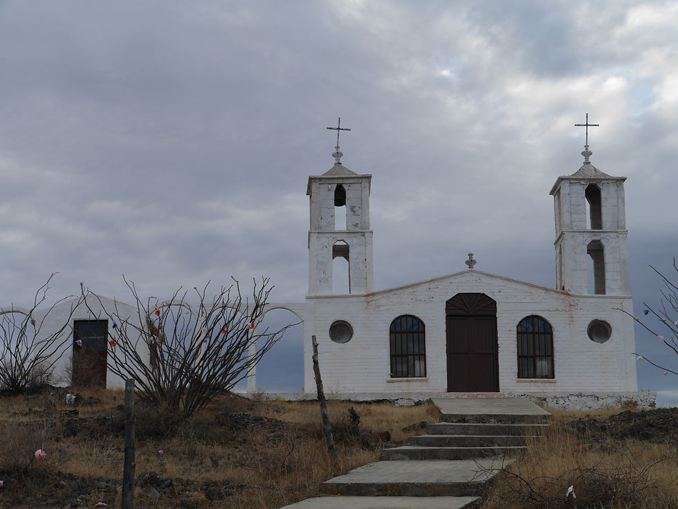 Chapel in Casas Grandes, Chihuahua, Mexico