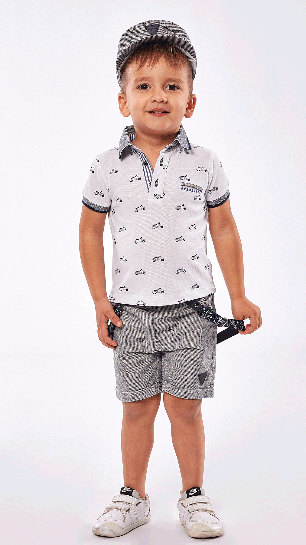 ΣΕΤ ΒΕΡΜΟΥΔΑ ΜΕ ΚΑΠΕΛΟ HASHTAG  226608