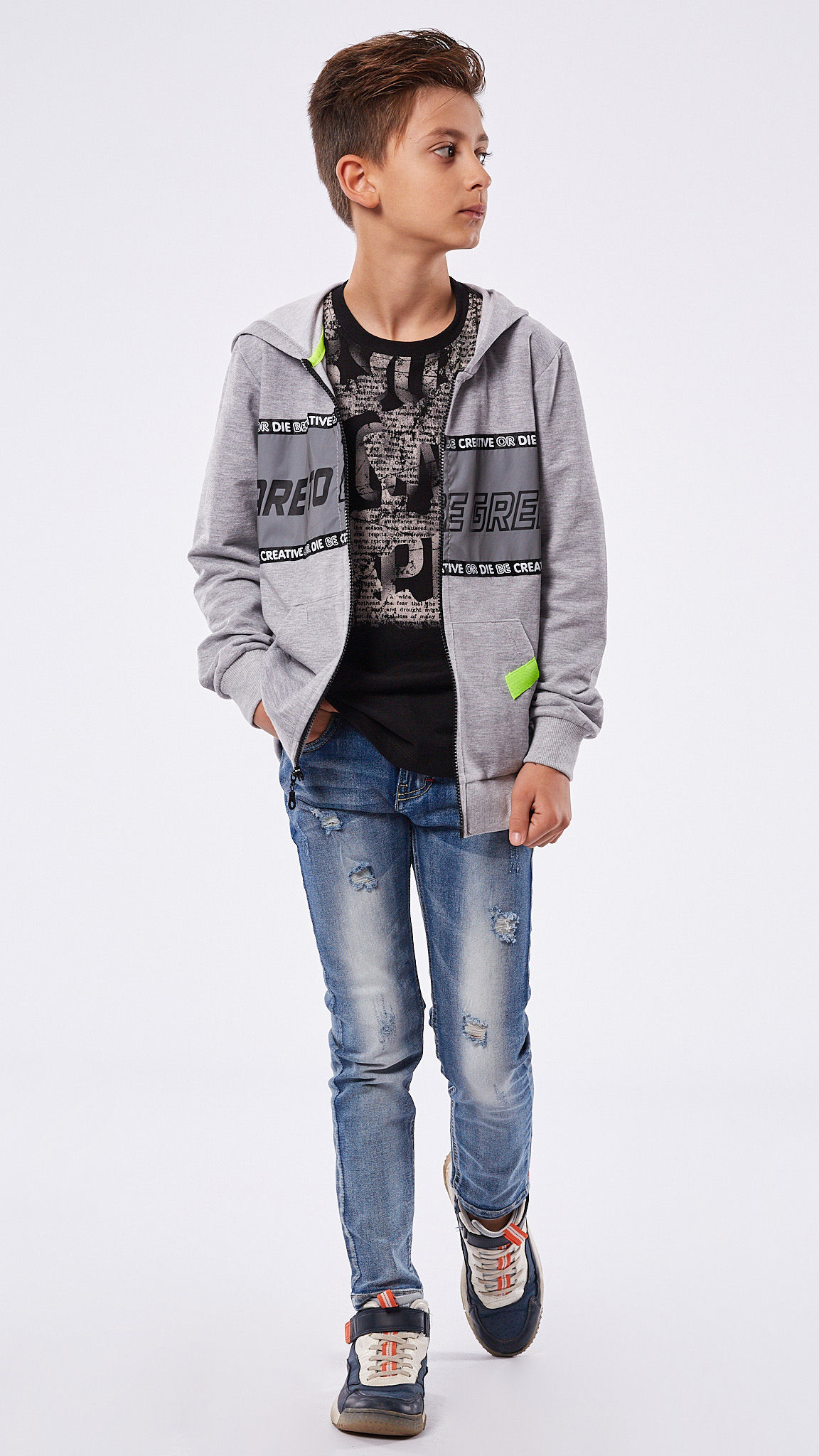 ΖΑΚΕΤΑ ΓΚΡΙ-ΜΑΥΡΗ HASHTAG 226716