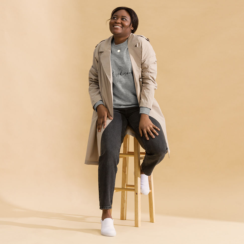 Thumbnail: Chief bridesmaid Premium Sweatshirt - black text