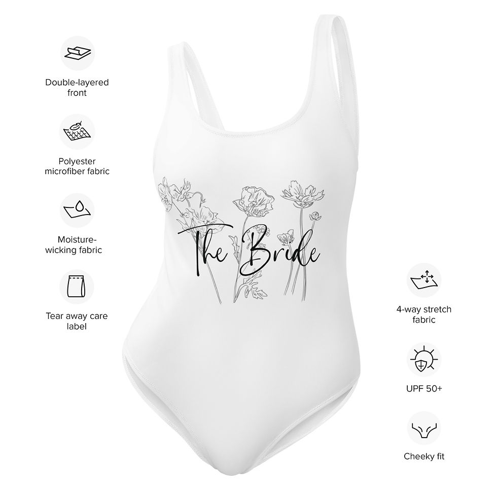 Thumbnail: The Bride one-piece swimsuit