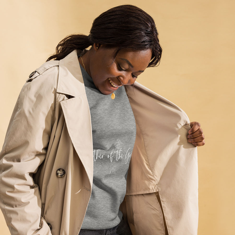Thumbnail: Mother of the groom Premium Sweatshirt - white text